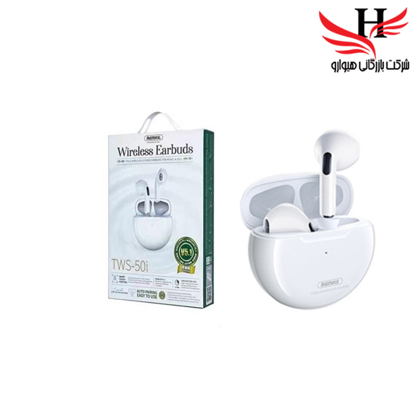 تصویر هندزفري بلوتوث ايرپاد هندزفري بلوتوث REMAX-TWS-50